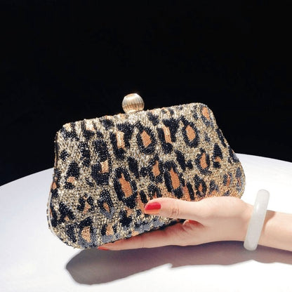 Sequin Clutch Square Evening Bag