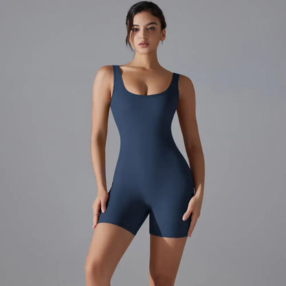Sexy V-Shaped Back Romper
