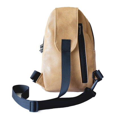 Small Vegan Leather Crossbody Sling Bag | Buru