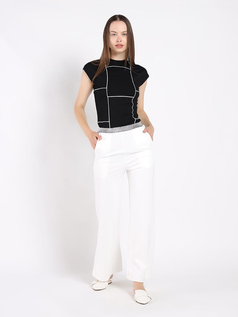 Spangle Detail on The Waist Pants