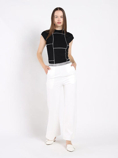 Spangle Detail on The Waist Pants