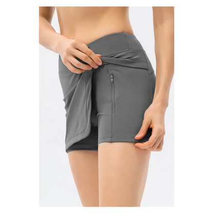 Sports Two-Piece Workout Culottes
