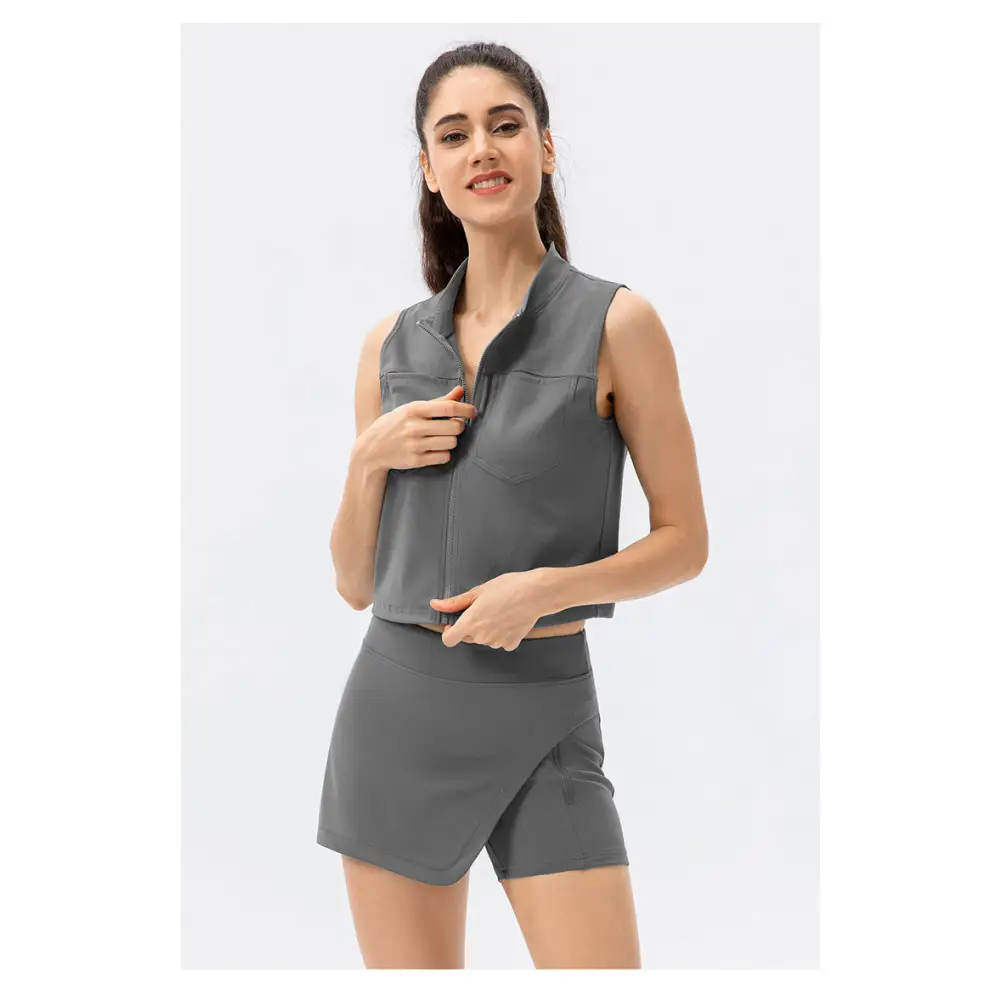 Sports Two-Piece Workout Culottes