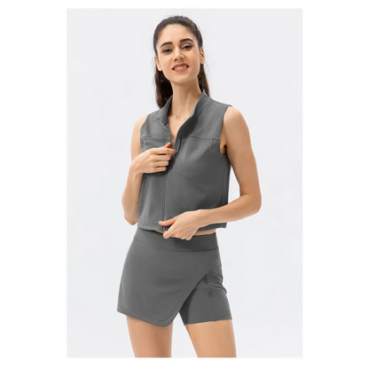 Sports Two-Piece Workout Culottes