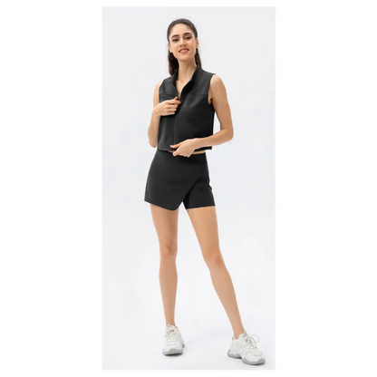 Sports Two-Piece Workout Culottes