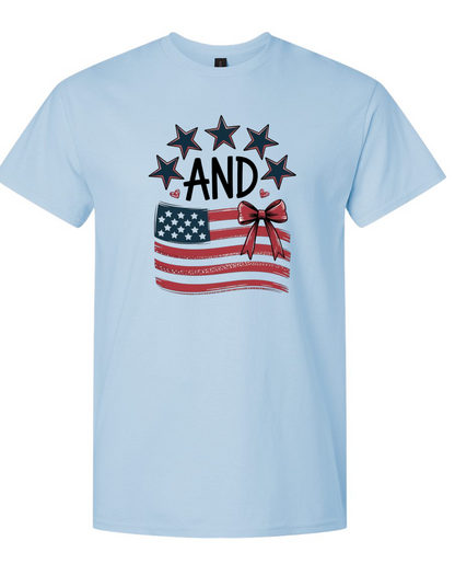 Stars & Stripes Gildan Softstyle Graphic Tee