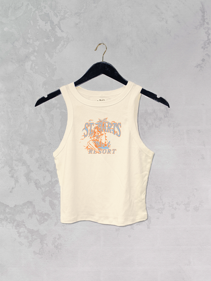 Underground Original Design: St. Barts, Vacation Micro-Ribbed Tank