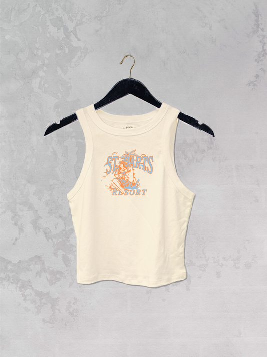 Underground Original Design: St. Barts, Vacation Micro-Ribbed Tank