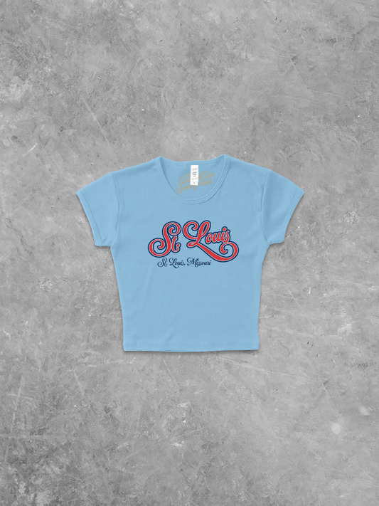 Underground Original Design: St. Louis Missouri Micro-Ribbed Baby Tee
