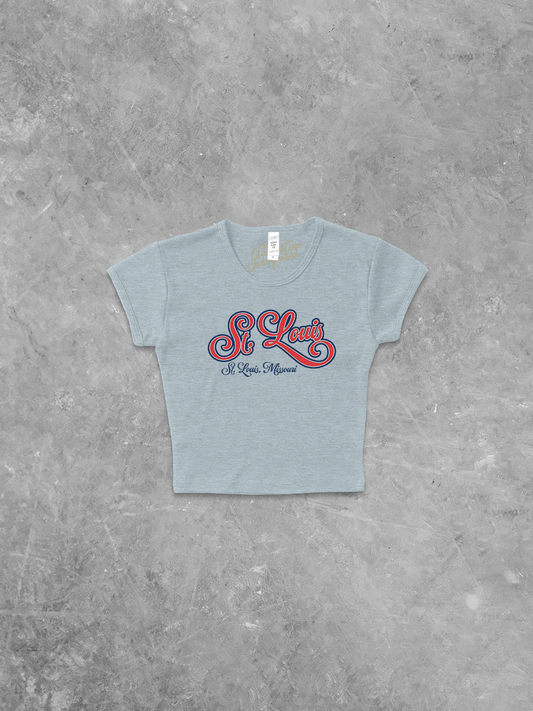 Underground Original Design: St. Louis Missouri Micro-Ribbed Baby Tee
