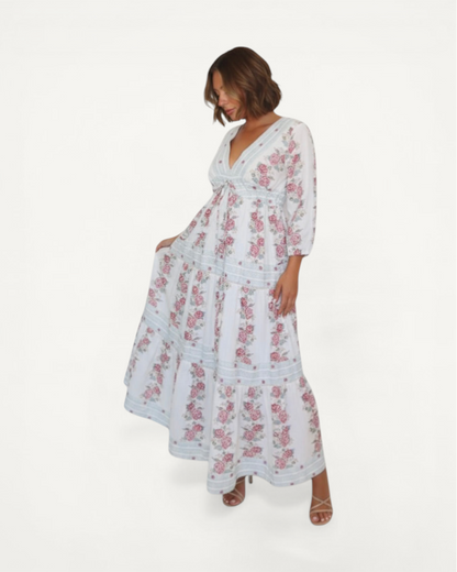 Orley Dress in Antique Floral
