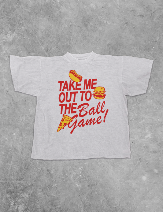Underground Original Design: Take Me Out To The Ball Game Boxy Cotton TShirt