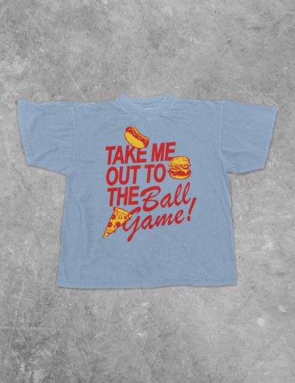 Underground Original Design: Take Me Out To The Ball Game Boxy Cotton TShirt