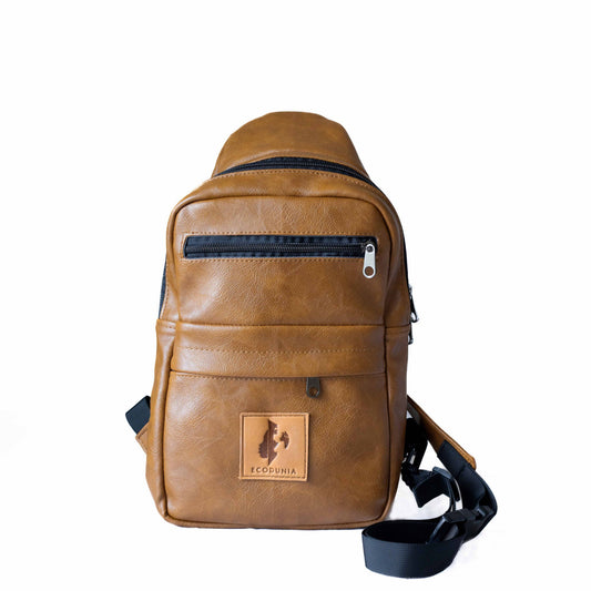 Large Vegan Leather Crossbody Sling Bag | Umoja