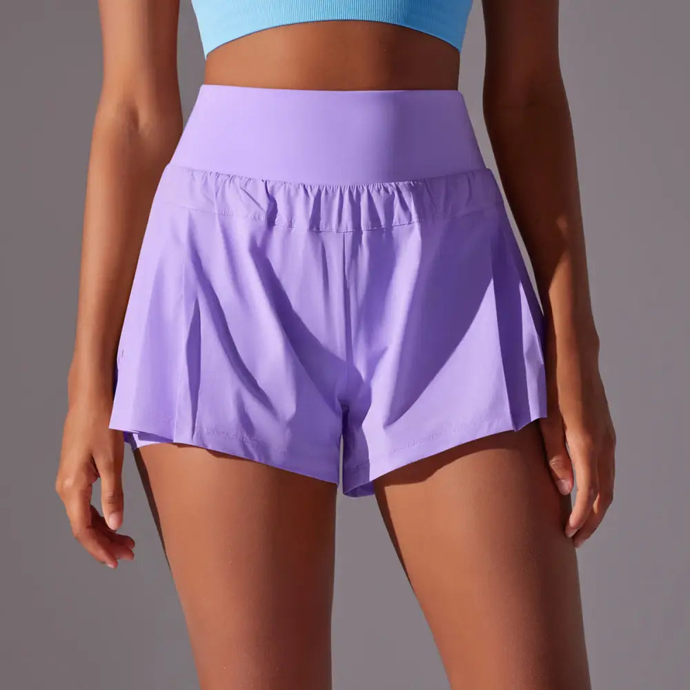 Tennis Waist Tight Slimming Leggings Running Fitness Sports Shorts