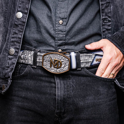 Texas Belt Stone Gray