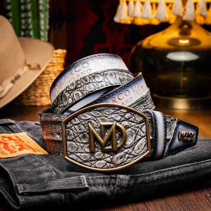 Texas Belt Stone Gray