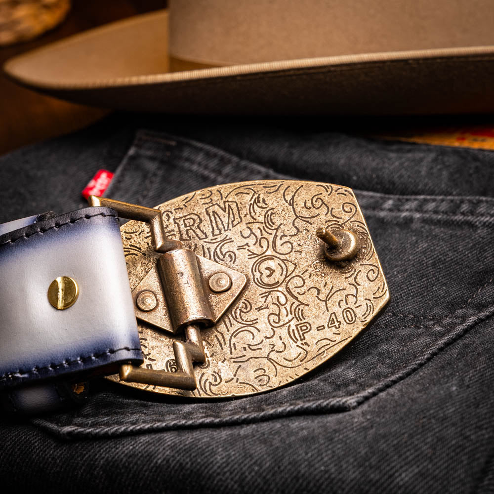 Texas Belt Stone Gray