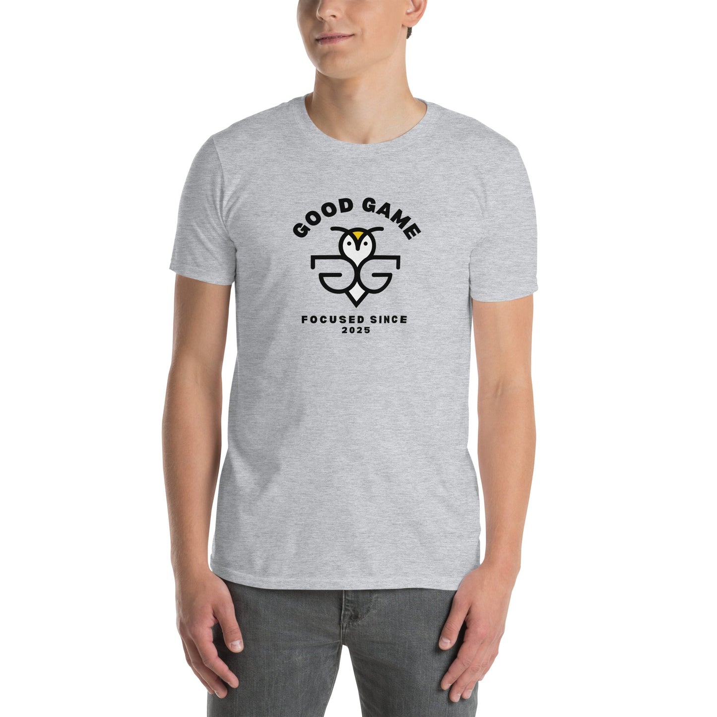 Grey Classic Wise Owl Tee