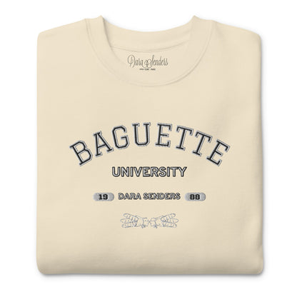 BAGUETTE UNIVERSITY SWEATSHIRT