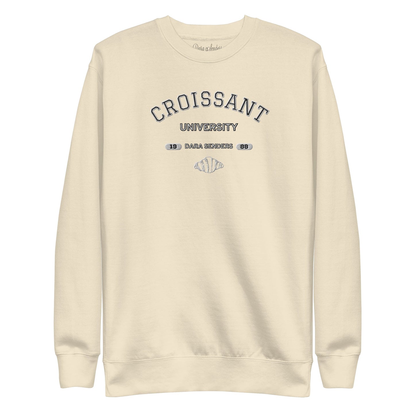 CROISSANT UNIVERSITY SWEATSHIRT