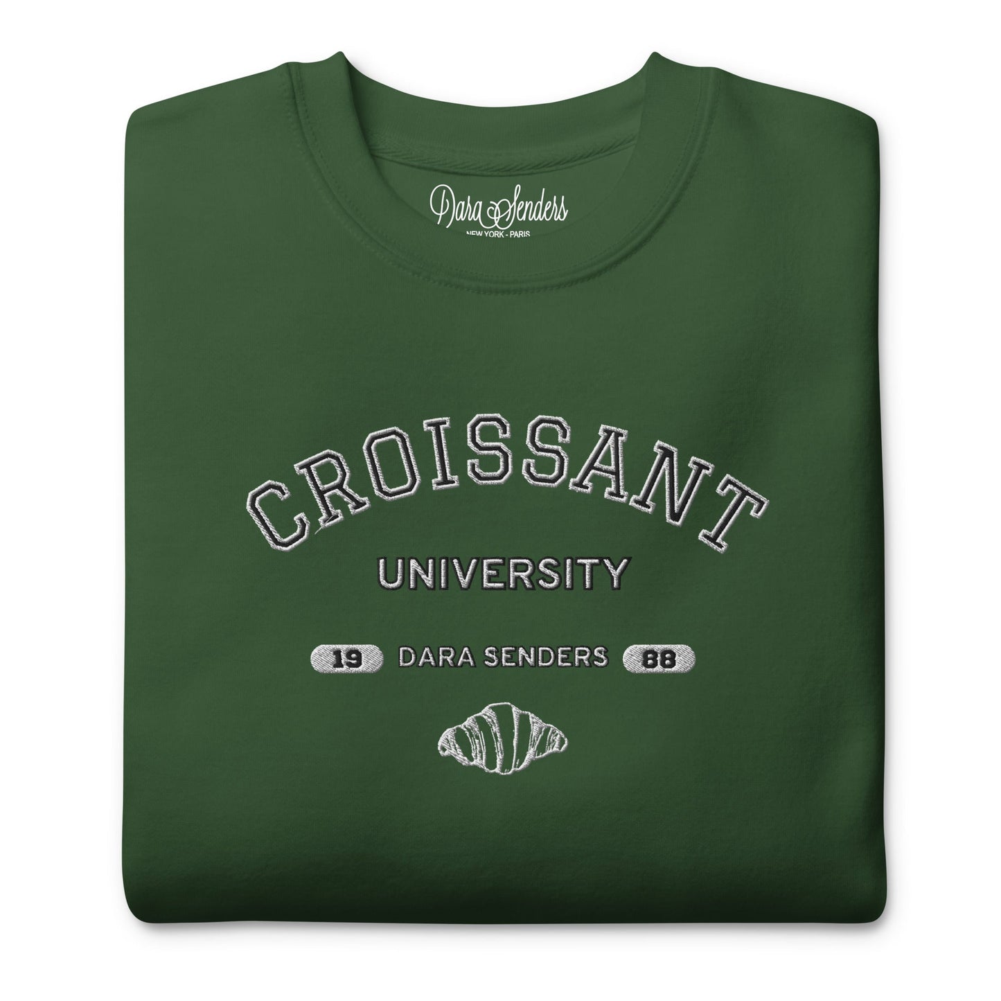 CROISSANT UNIVERSITY SWEATSHIRT