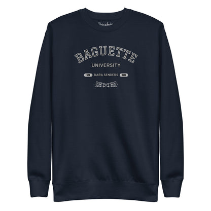 BAGUETTE UNIVERSITY SWEATSHIRT