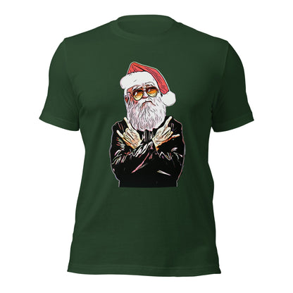 Rock N’ Roll Santa Unisex Short-Sleeve Christmas T-Shirt