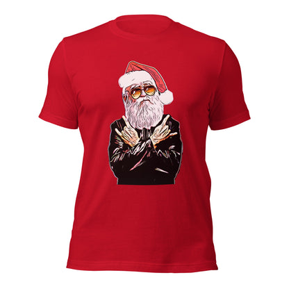 Rock N’ Roll Santa Unisex Short-Sleeve Christmas T-Shirt