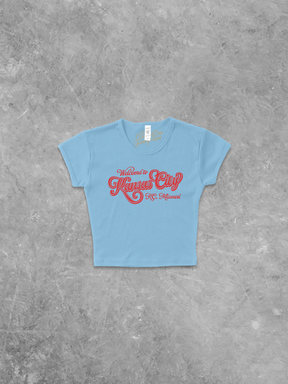 Underground Original Design: Welcome to Kansas City Micro-Ribbed Baby Tee