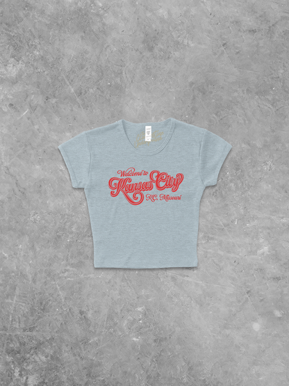 Underground Original Design: Welcome to Kansas City Micro-Ribbed Baby Tee