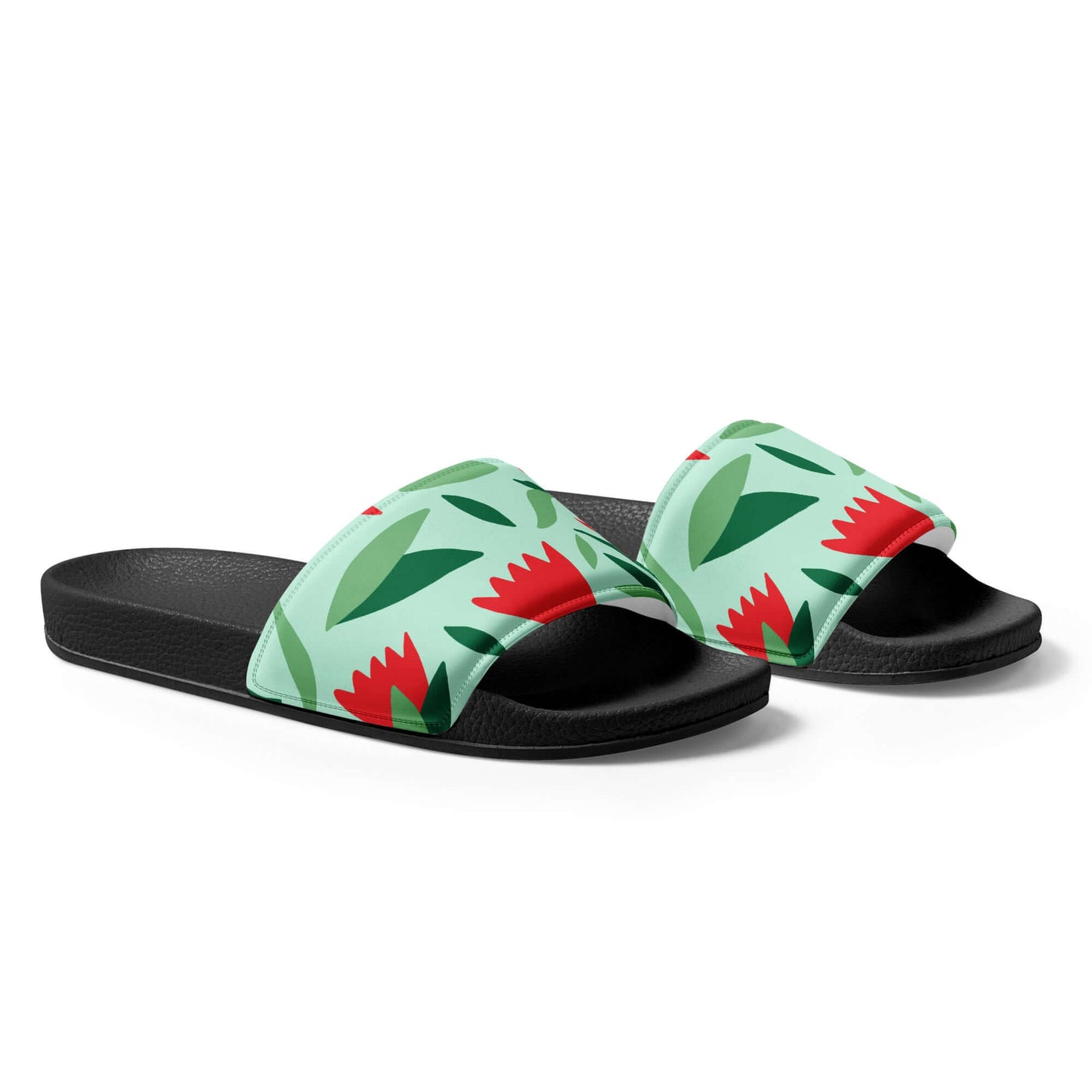 Nowhere2be Flower Women's slides
