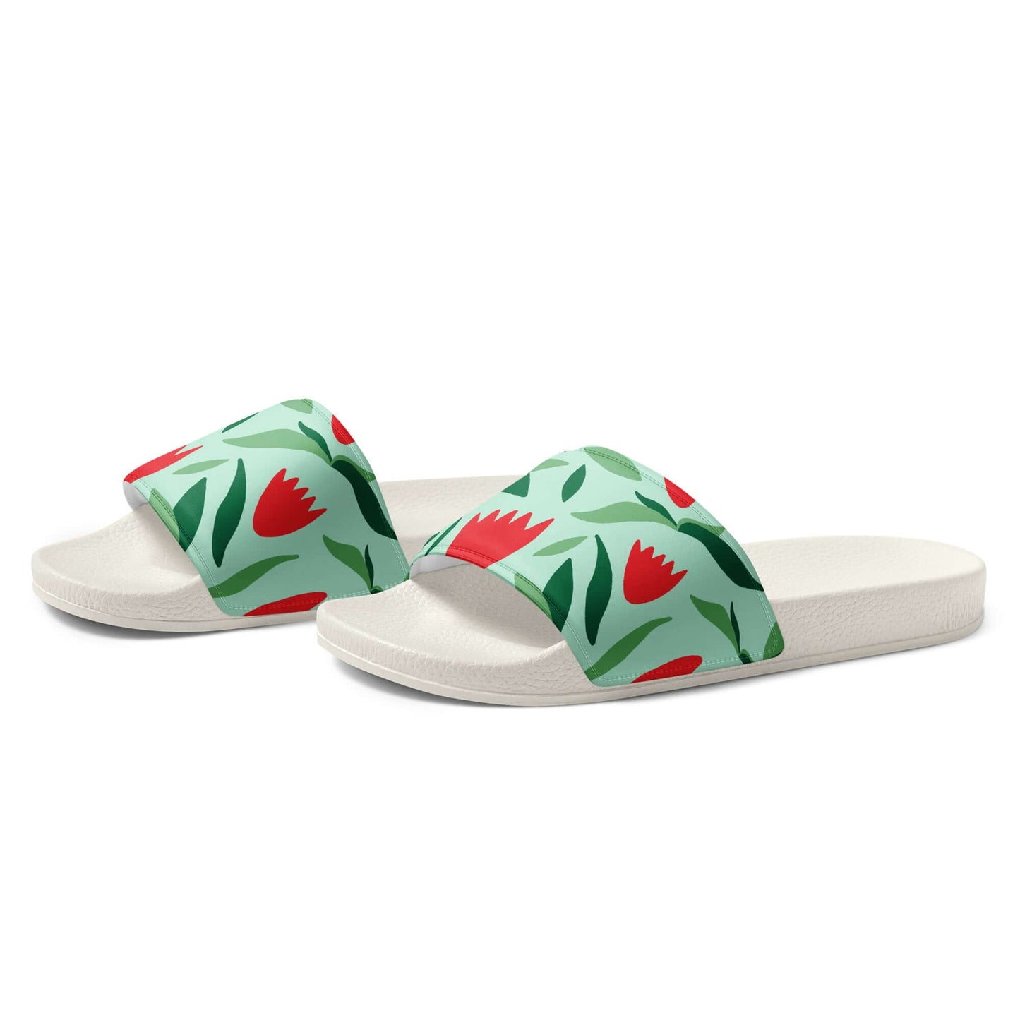 Nowhere2be Flower Women's slides