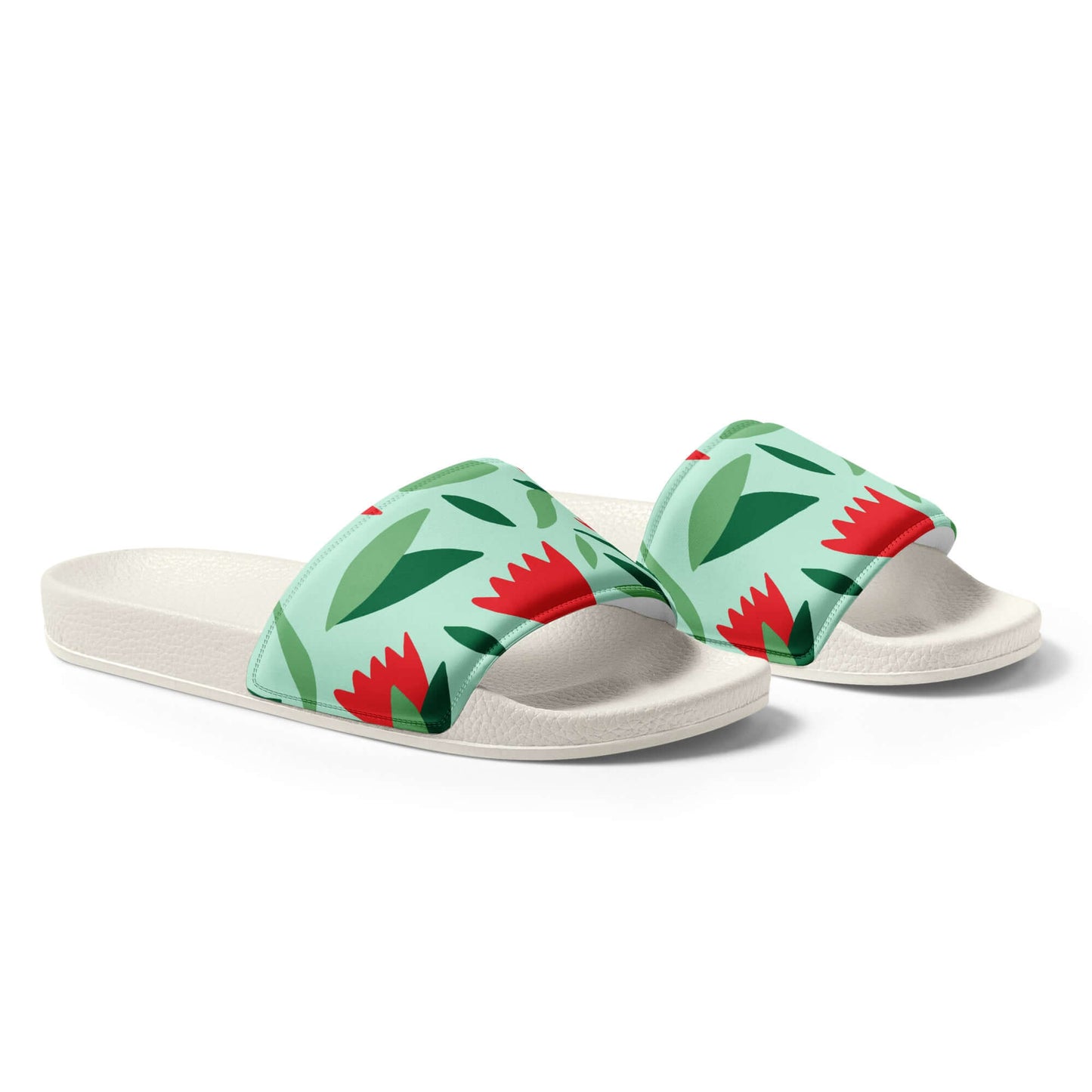 Nowhere2be Flower Women's slides