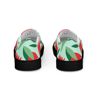 Nowhere2be Flower Women’s slip-on canvas shoes
