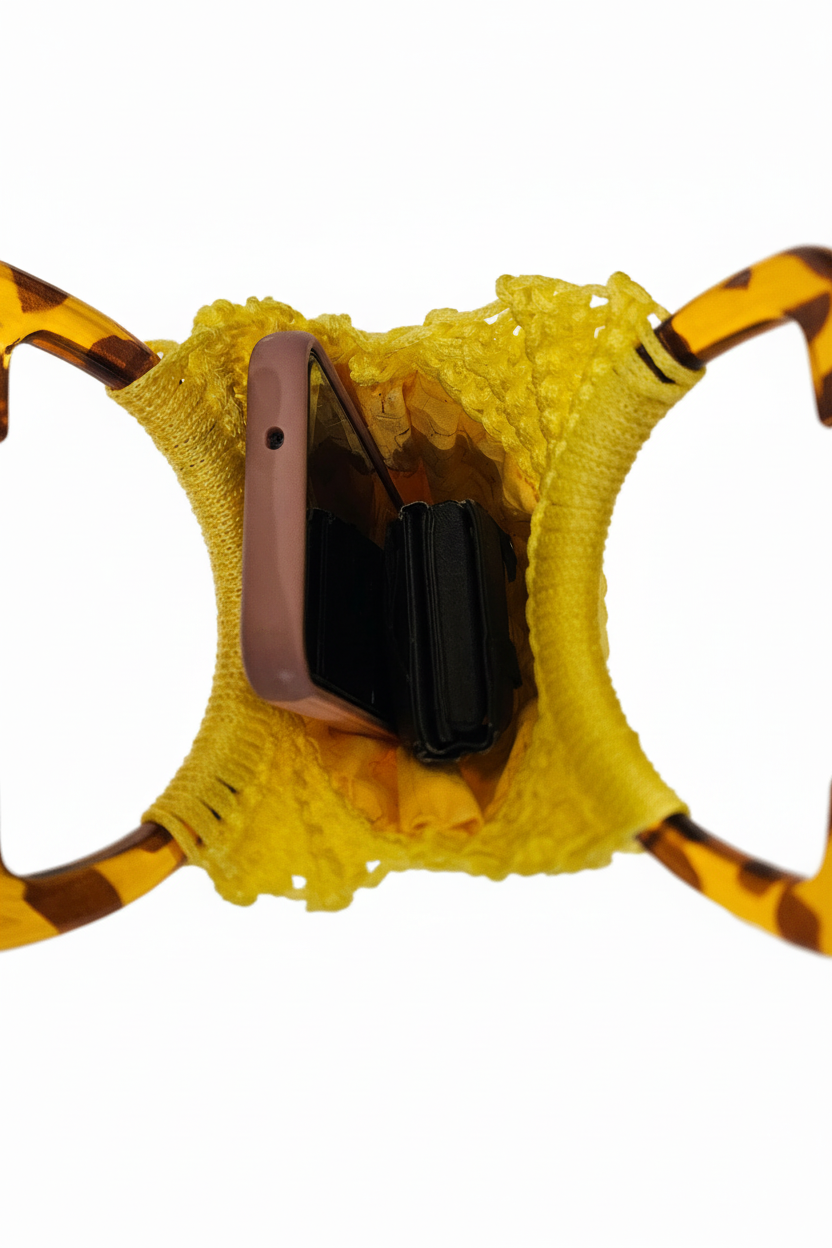 Sundrop Crochet Handbag — Handmade